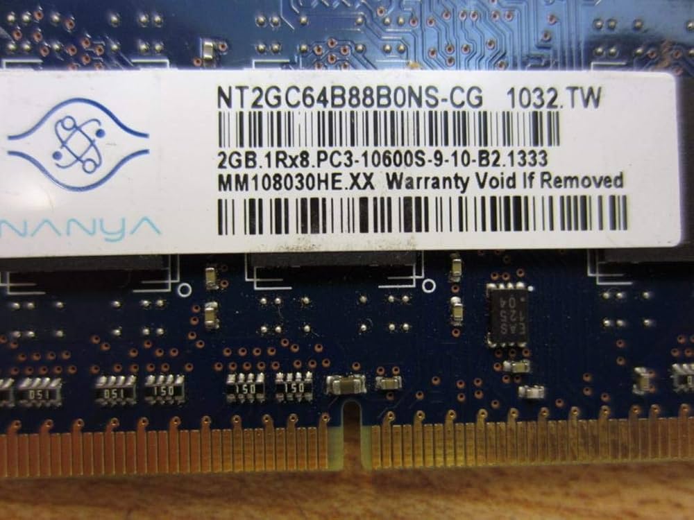 NANYA 純正 NT2GC64B88B0NF-CG コンピューターメモリー 2GB 1Rx8 PC3-10600 Amazon | NANYA NT2GC64B88B0NF-CG コンピューターメモリ 2GB